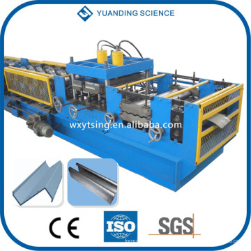 YTSING-YD-4112 Passed CE &amp; ISO C / Z Purlin Schnell austauschbare Maschine, Z Purlin Roll Forming Machine